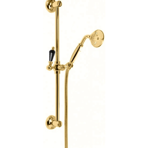 Душевой гарнитур Cezares Vintage VINTAGE-SD-03/24-Sw-N золото/swarovski Nero фото