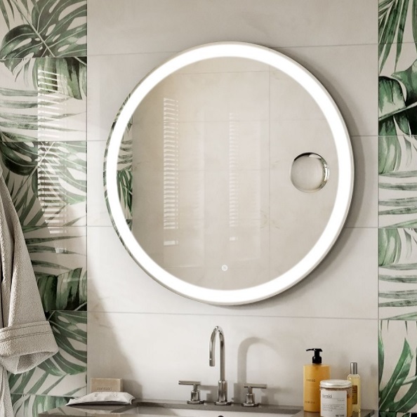 Зеркало с подсветкой Art&Max Bolzano AM-Boz-780-DS-F-X3 78 см фото