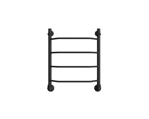 Полотенцесушитель водяной Двин E 60/50 1"-1/2" К3 Чёрный матовый (4627167081718) фото