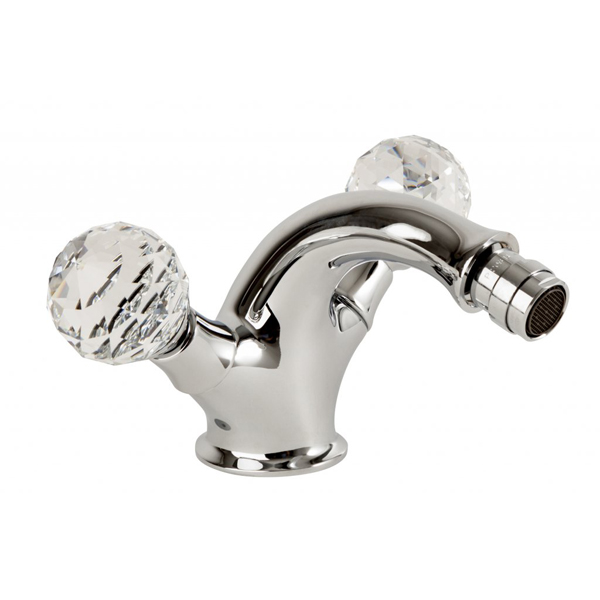 Смеситель для биде двухвентильный Cezares Atlantis ATLANTIS-BS1-01-Sw хром/swarovski фото
