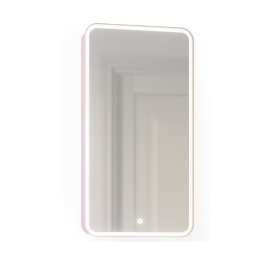 Зеркало-шкаф Jorno Pastel Pas.03.46/PI 46 см розовый фото