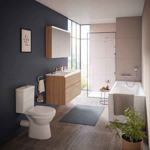 Унитаз компакт Norm Eisberg Duroplast 9844B099-7202 с бачком и сиденьем Микролифт фото