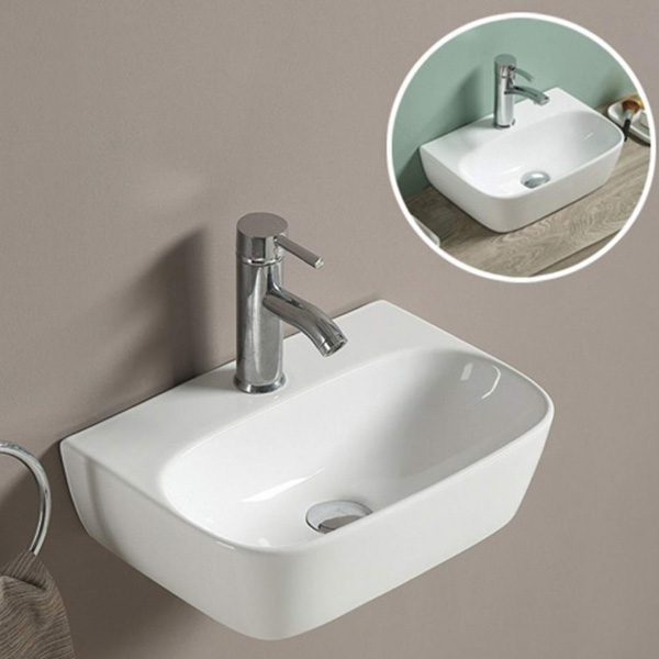 Накладная раковина CeramaLux N 78401 40х30 фото