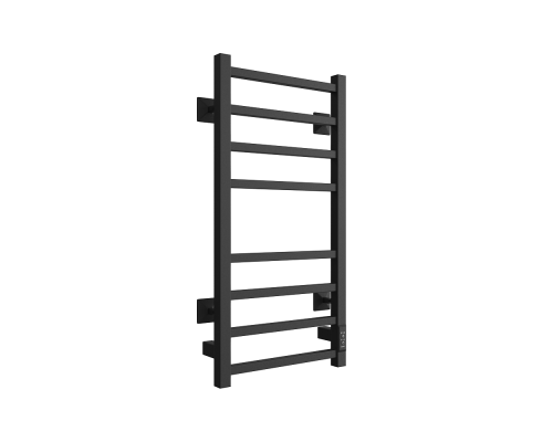 Электрический полотенцесушитель ДВИН L plaza neo 80/40 К диммер квадрат Чёрный матовый (4657763752538) фото