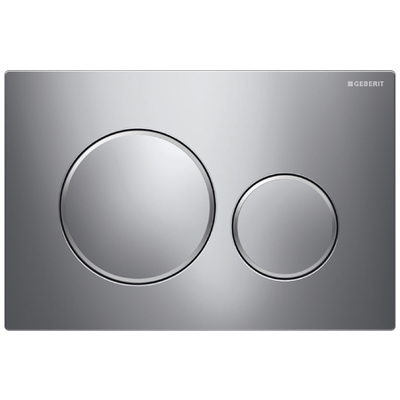Смывная клавиша Geberit Sigma 20 115.882.KH.1 глянцевый хром/матовый хром фото