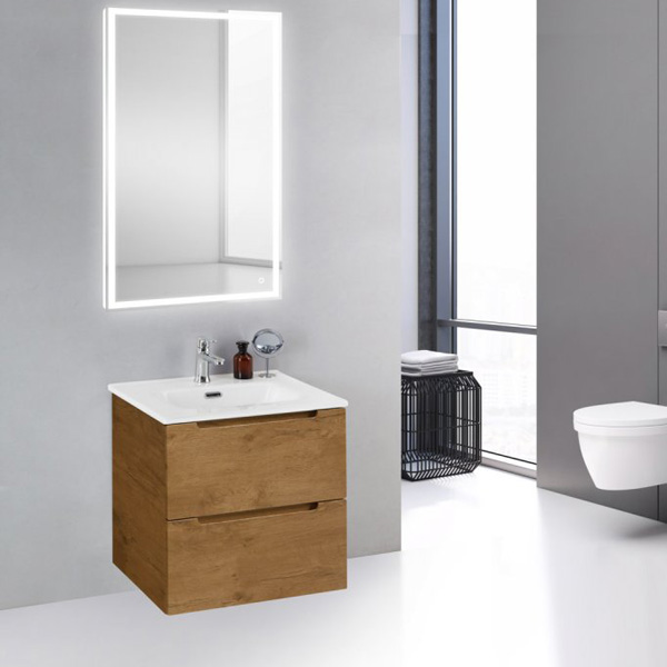 Тумба под раковину BelBagno Etna 39 ETNA39-500/390-2C-SO-RN-P Rovere Nature фото