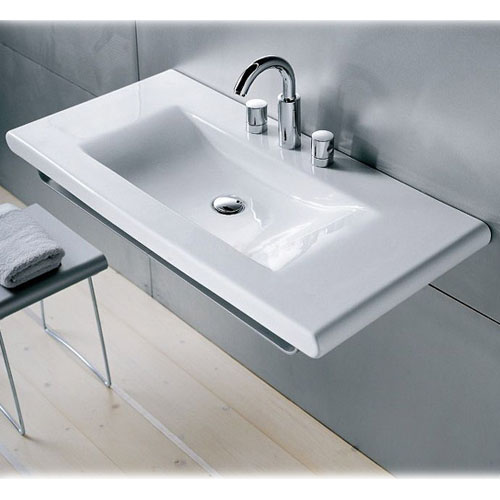 Подвесная раковина Laufen Living 8.1443.7.000.104.1 98,5 см фото