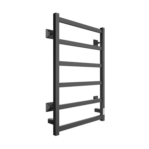 Электрический полотенцесушитель ДВИН J plaza neo 80/40 К диммер квадрат Чёрный матовый (4657763840426) фото