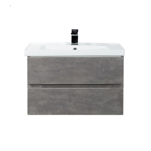 Тумба с раковиной подвесная Art&Max AM-Techno AM-Techno-900-2C-SO-FC305 90 см Айс Какао фото