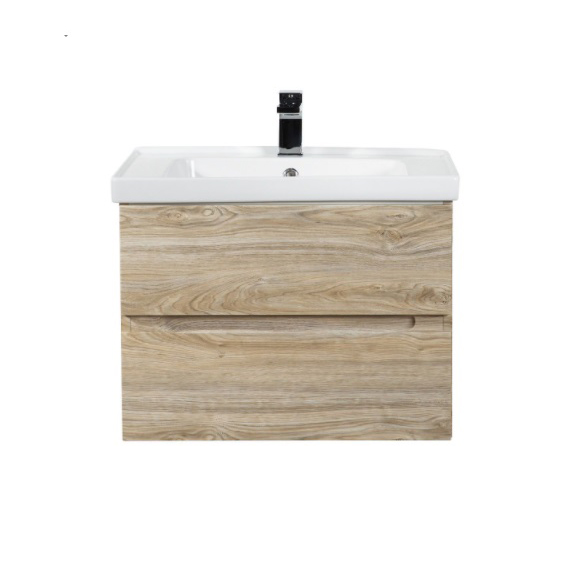 Тумба с раковиной подвесная Art&Max AM-Techno AM-Techno-900-2C-SO-LW823 90 см Дуб мелфорд фото