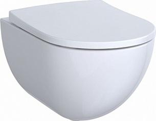 Подвесной унитаз безободковый Geberit Acanto 500.600.01.2 фото