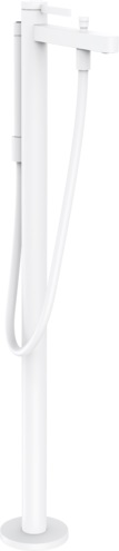 Напольный Смеситель для ванны с душем Hansgrohe Finoris 76445700 белый матовый фото