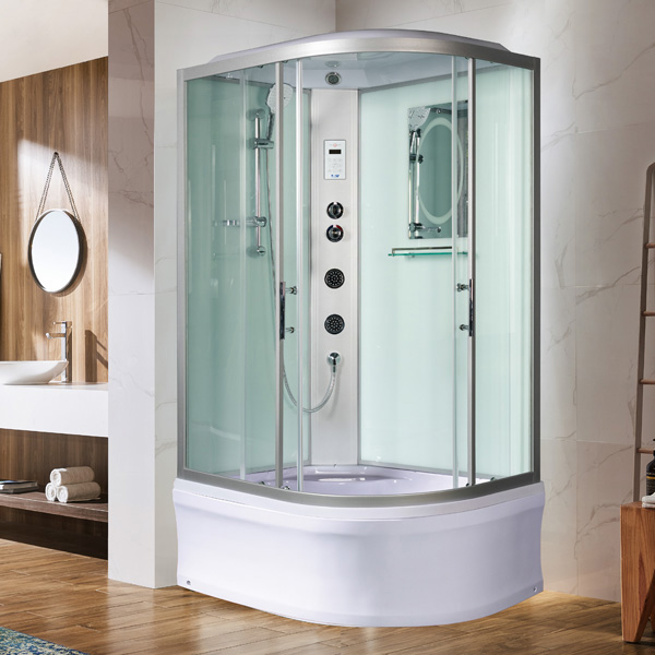 Душевая кабина Weltwasser WW500 Halle HALLE 1204 L 120х90 с крышей/с пультом/гидромассажем фото