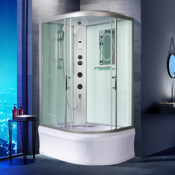 Душевая кабина Weltwasser WW500 Halle HALLE 1204 L 120х90 с крышей/с пультом/гидромассажем фото