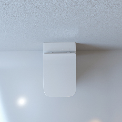 Унитаз приставной с функцией импульсного смыва Cerutti SPA Disgrazia CT7269 с сиденьем фото