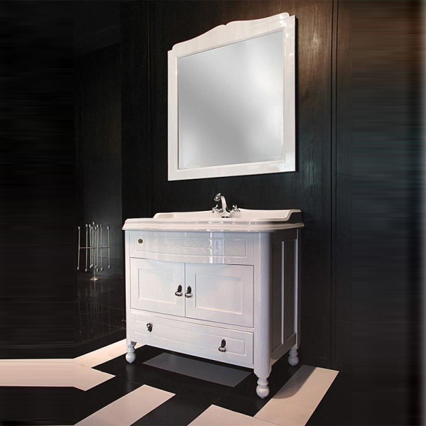 Зеркало BelBagno Novanta BB01S/PBA фото