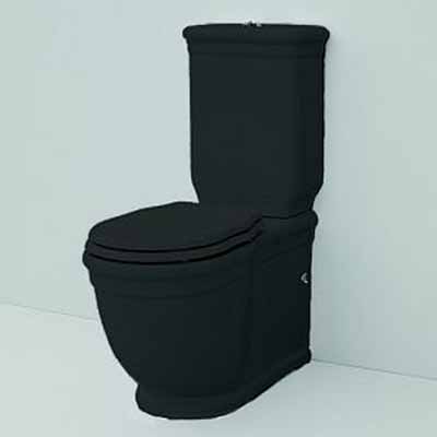 Унитаз напольный с бачком Artceram Hermitage HEV006 03 00 nero фото