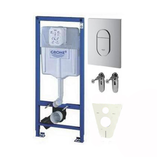 Инсталляция для подвесного унитаза 4 в 1 Grohe Rapid SL 38929000 с кнопкой фото