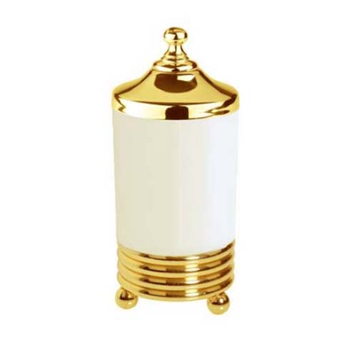 Стакан для ватных дисков Boheme Hermitage Gold 10364 фото