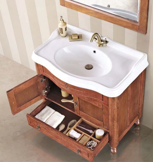 Тумба под раковину BelBagno Novanta BB01NOVB/ACA фото