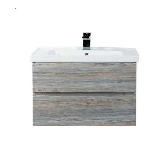 Тумба с раковиной подвесная Art&Max AM-Techno AM-Techno-900-2C-SO-LW635 90 см Сосна фото