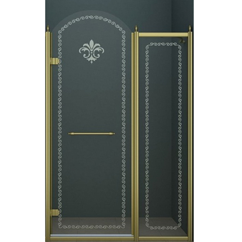 Душевая дверь Cezares Retro RETRO-B-11-100-CP-Br-L 100 см бронза L фото