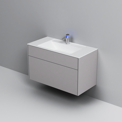 Тумба под раковину подвесная AM.PM Inspire 2.0 M50AFHX1003EGM элегантный серый матовый 100,8 см фото