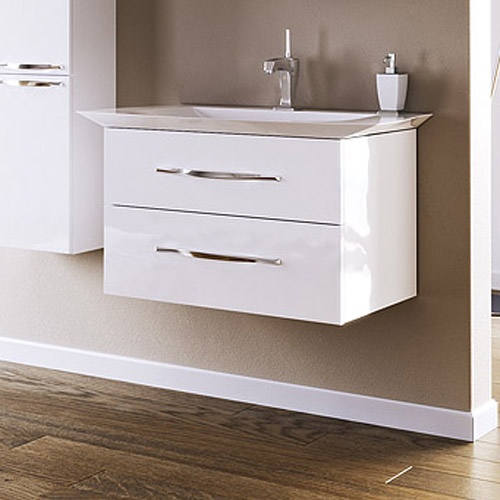 Тумба с раковиной Aqwella 5 Stars Simphony Sim.01.07/2/W фото