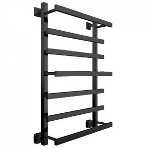 Полотенцесушитель водяной Двин Q Plaza 80/50 (К3 Квадрат Черный матовый) (4656759174262) фото