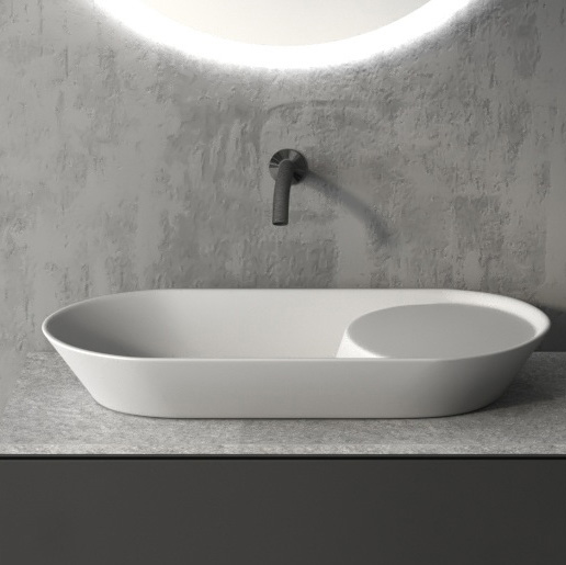 Накладная раковина Abber Bequem AC2120 72x33 фото