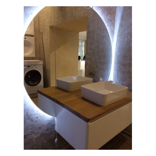 Зеркало с подсветкой Jorno Solis Sol.02.140/W 140 см фото