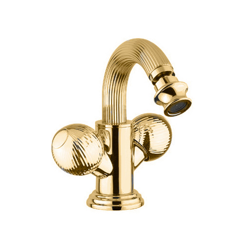 Смеситель для биде двухвентильный Cezares Olimp OLIMP-BS2-03/24-M золото фото