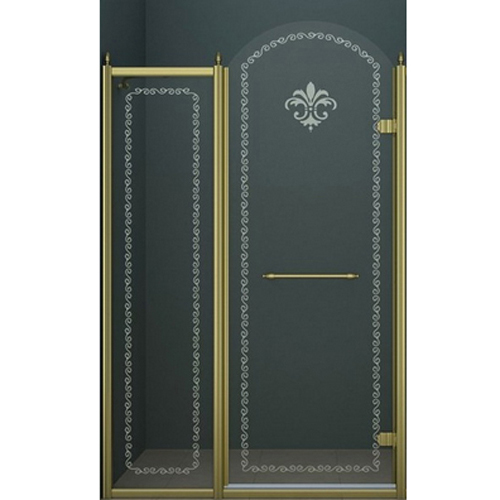 Душевая дверь Cezares Retro RETRO-B-11-120-CP-Br-R 120 см бронза R фото