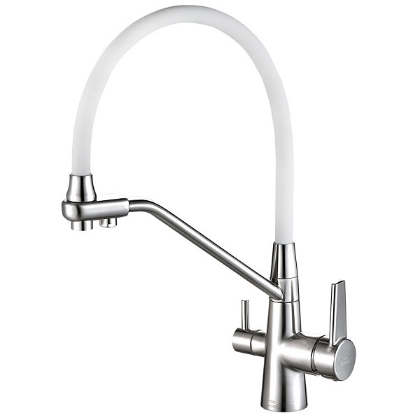 Смеситель для кухни кухни с фильтром для воды Zorg Steel Hammer SH 903-8 CR фото