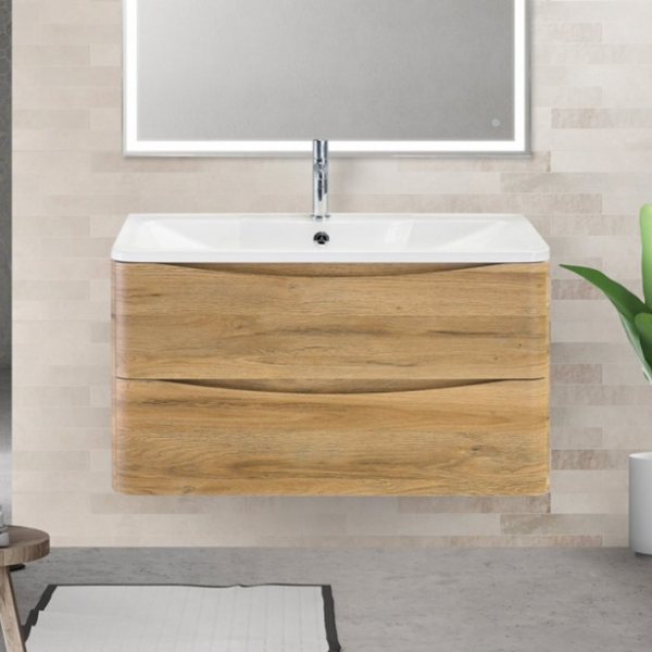 Тумба под раковину BelBagno Acqua ACQUA-900-2C-SO-RR 90 см Rovere Rustico фото