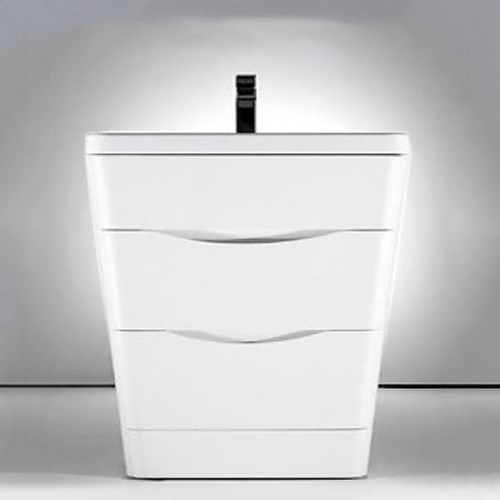 Тумба под раковину BelBagno Piramide PIRAMID-800-2C-PIA-BL 80 см фото