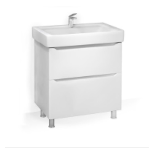 Тумба с раковиной Jorno Briz Bri.01.80/N/W 80 см фото