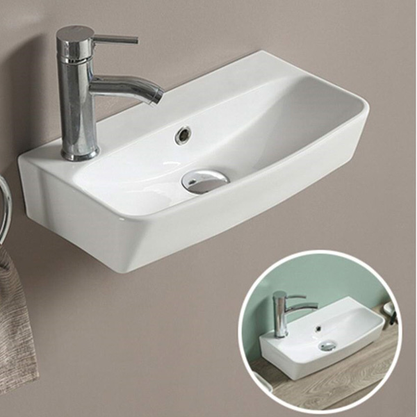 Накладная раковина CeramaLux N 9055 45х25 фото