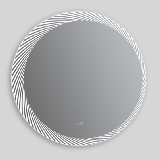 Зеркало с подсветкой Art&Max Sculpture AM-Scu-D770-DS-F-H 77 см фото