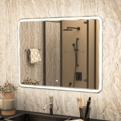 Зеркало с подсветкой Art&Max Vita AM-Vit-900-800-DS-F 90x80 фото