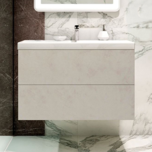 Тумба с раковиной подвесная Art&Max Verona-Push Verona-Push-900-2C-SO-Ven 90 см Венециано фото