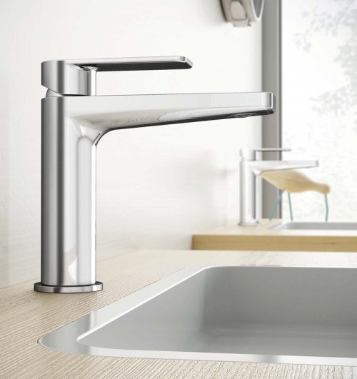 Смеситель для раковины Cezares Tirreno TIRRENO-LSM1-01-W0 без донного клапана фото