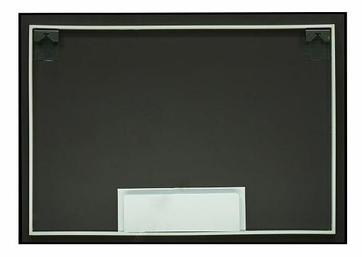 Зеркало с подсветкой Art&Max Sorrento AM-Sor-1000-700-DS-F 100x70 черное фото