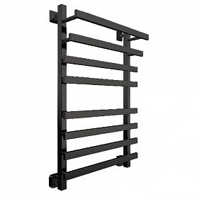 Полотенцесушитель водяной Двин F Plaza 80/50 (К3 Квадрат Черный матовый) (4656754414851) фото
