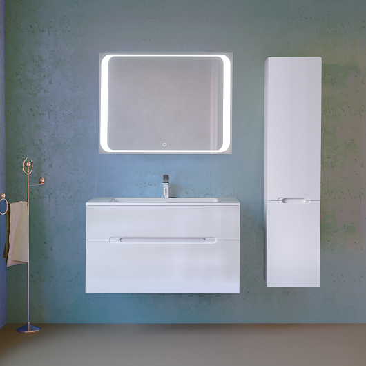 Тумба для ванны Jorno Modul Mоl.01.97/P/W 100 см фото