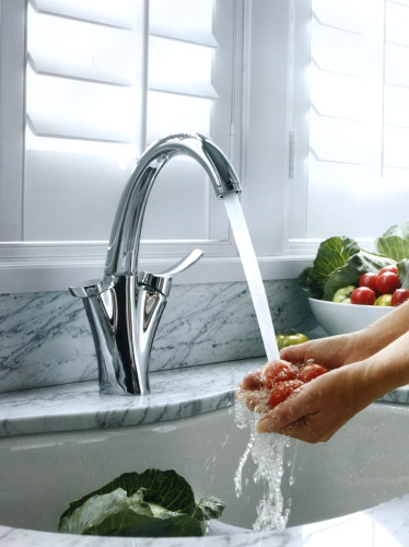 Смеситель для кухни с фильтром для воды Jacob Delafon Carafe E18865-CP фото