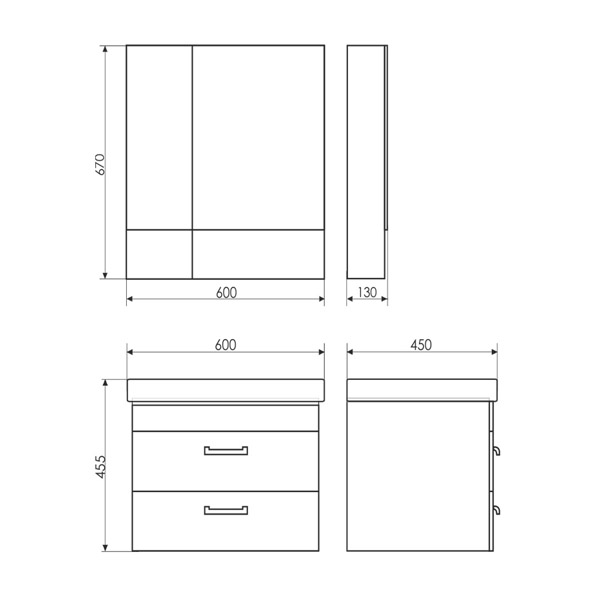 Тумба Comforty Ницца-60 подвесная сосна лоредо с раковиной Eggo 60/Next 60 фото