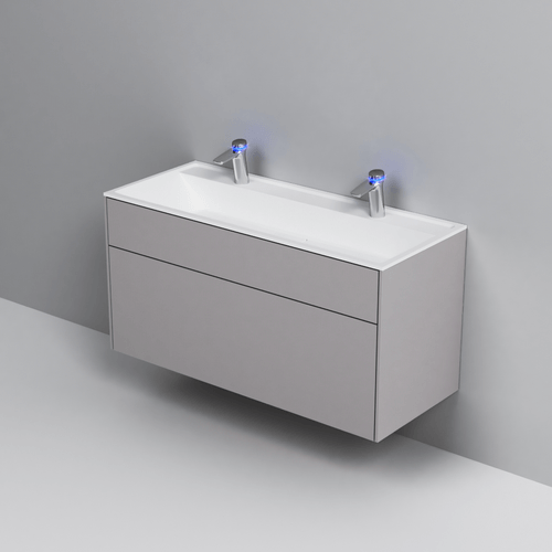 Тумба под раковину подвесная AM.PM Inspire 2.0 M50AFHX1203EGM элегантный серый матовый 120,8 см фото