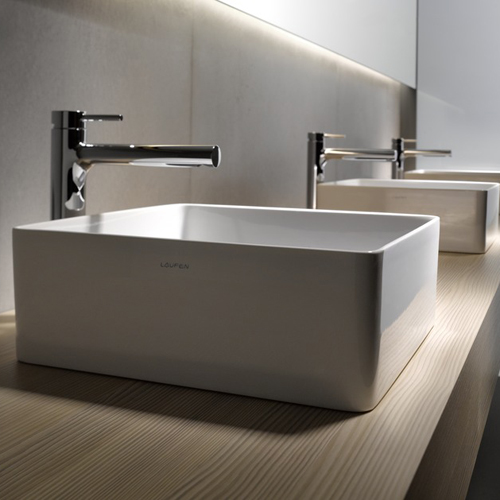 Накладная раковина-чаша Laufen Living Square 8.1143.3.000.112.1 36x36 см фото
