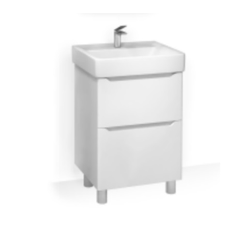 Тумба с раковиной Jorno Briz Bri.01.60/N/W 60 см фото